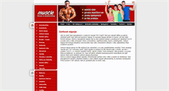 Desktop Screenshot of iontove-napoje.muscle.cz