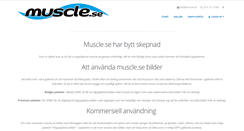 Desktop Screenshot of muscle.se